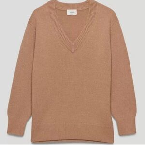 Aritzia Wilfred Jordan 100% Cashmere Sweater V-neck
